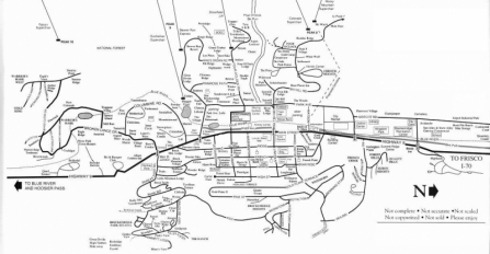Breckenridge Town Map