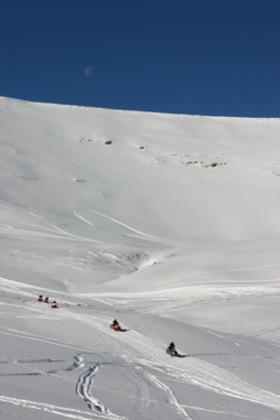 Breckenridge Snowmobiling at Fremont Pass