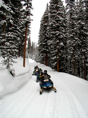 Breckenridge Snowmobiling